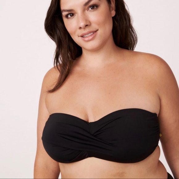 NWOT Bandeau bikini top - Picture 6 of 6